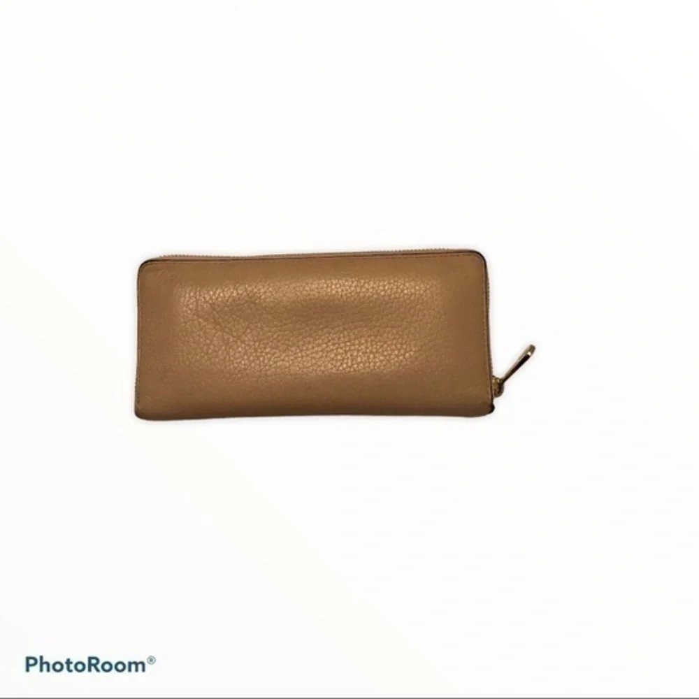 Michael kors leather wallet clutch light pink